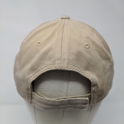 Beaver Dam Lodge Golf RV Resort Strapback Hat Tan OSFM Embroidered Otto