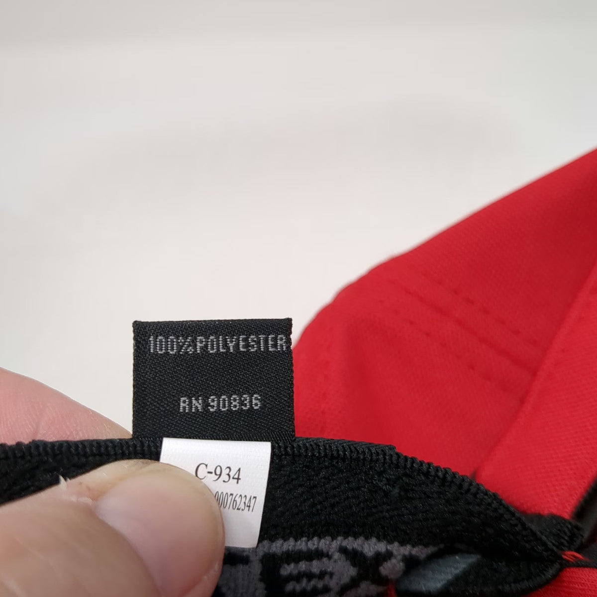 Port Authority Baseball Cap Red One Size Jack's Urban Meeting Place Hat Flexfit