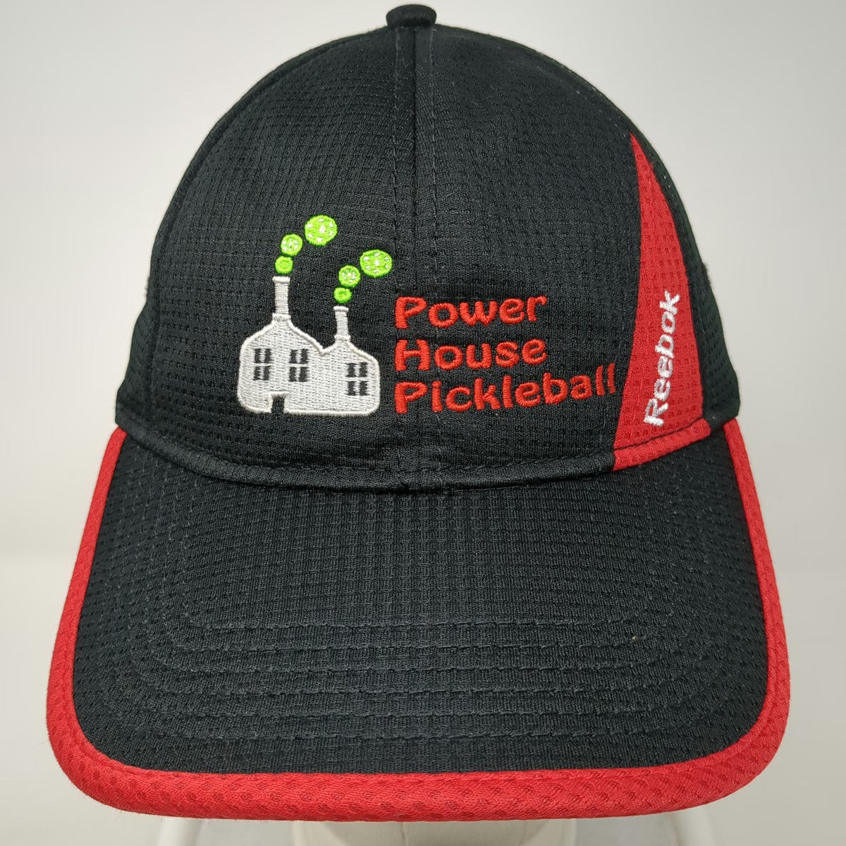 Reebok Baseball Cap Black One Size Power House Pickleball Mesh Performance Hat