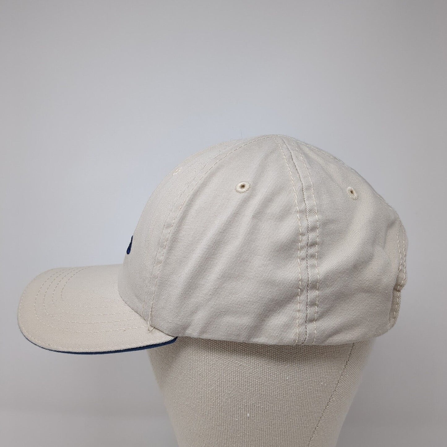 Avemco Strapback Hat Tan One Size Adjustable Embroidered 6 Panel Imperial