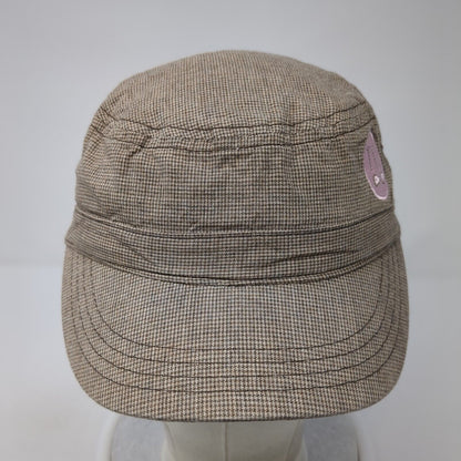 M Infinity Cadet Army Cap Brown One Size Adjustable Embroidered District