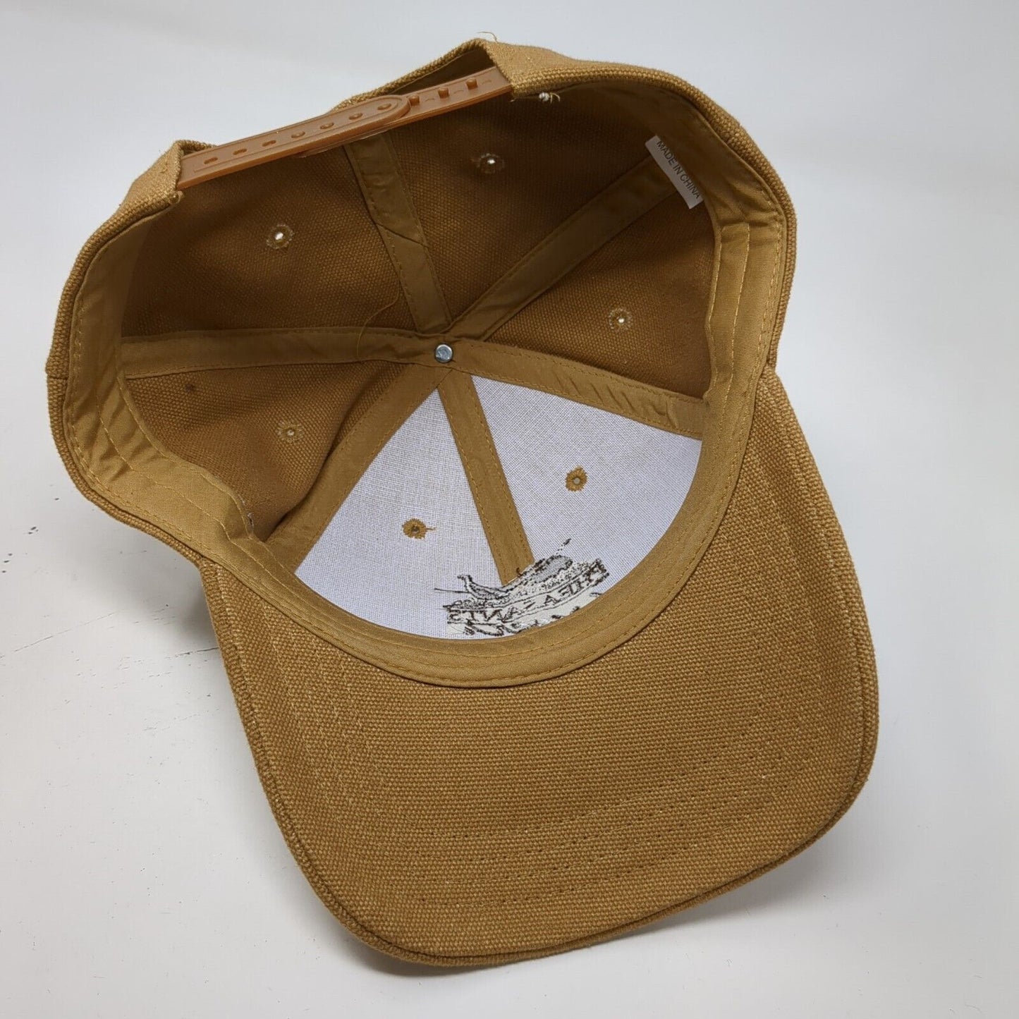 Pheasants Forever Rooster Booster Snapback Hat Tan One Size Adjustable 6 Panel