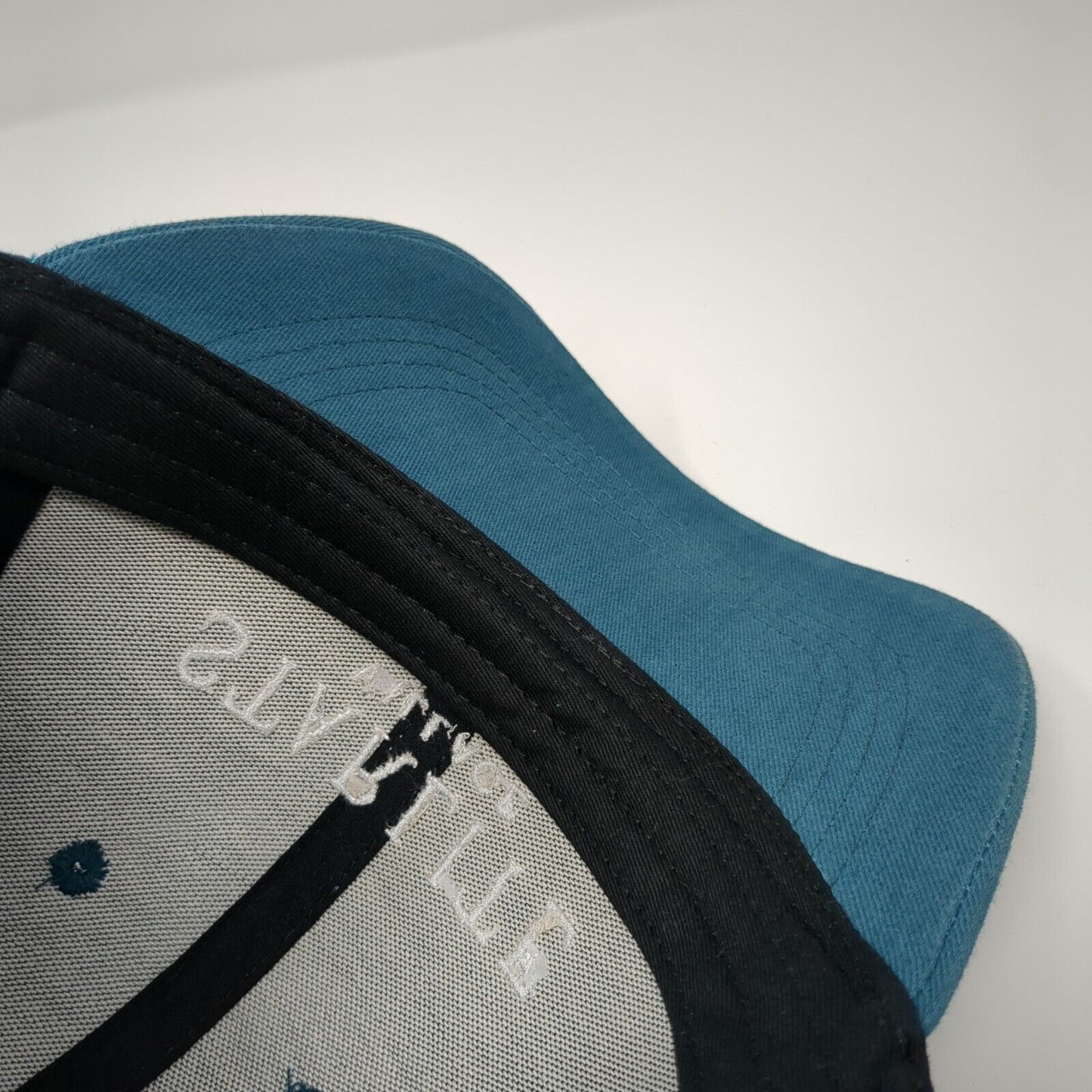 Starlite Village Slideback Hat Blue One Size Adjustable Embroidered 6 Panel