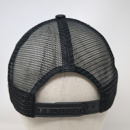 100% Kamaaina Trucker Hat Black One Size Maui Hawaii Islands 808 Mesh Snapback