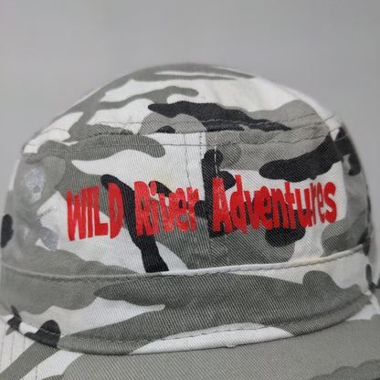 Wild River Adventures Strapback Cadet Army Cap Hat Camo One Size