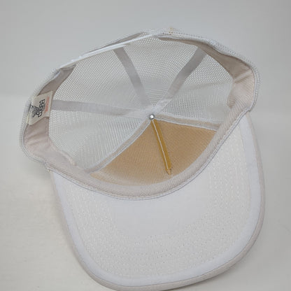 Tucumcari NM Historic Route 66 Snapback Rope Trucker Hat White One Size