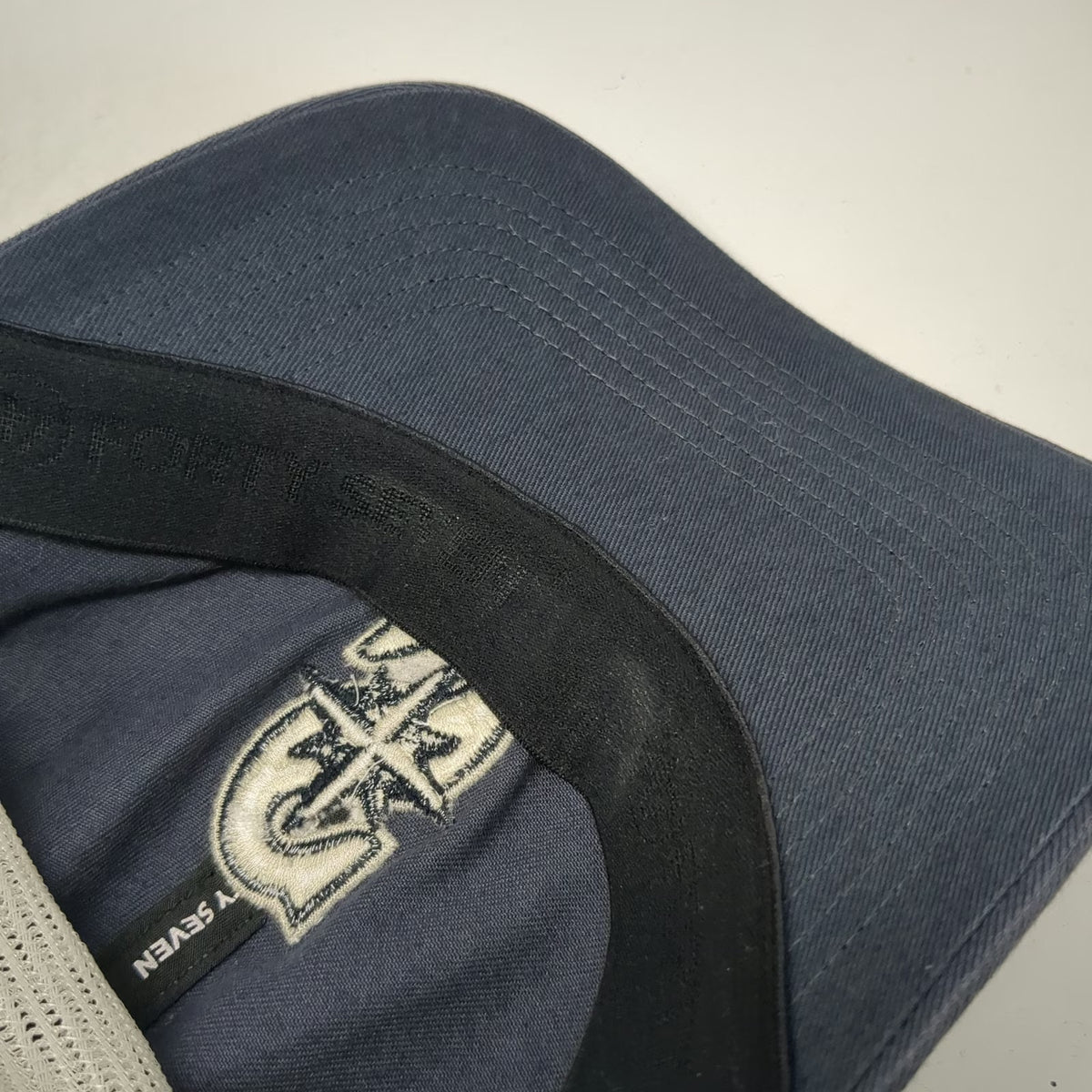 Seattle Mariners MLB '47 Baseball Cap Blue White One Size Hat Mesh Back Stretch