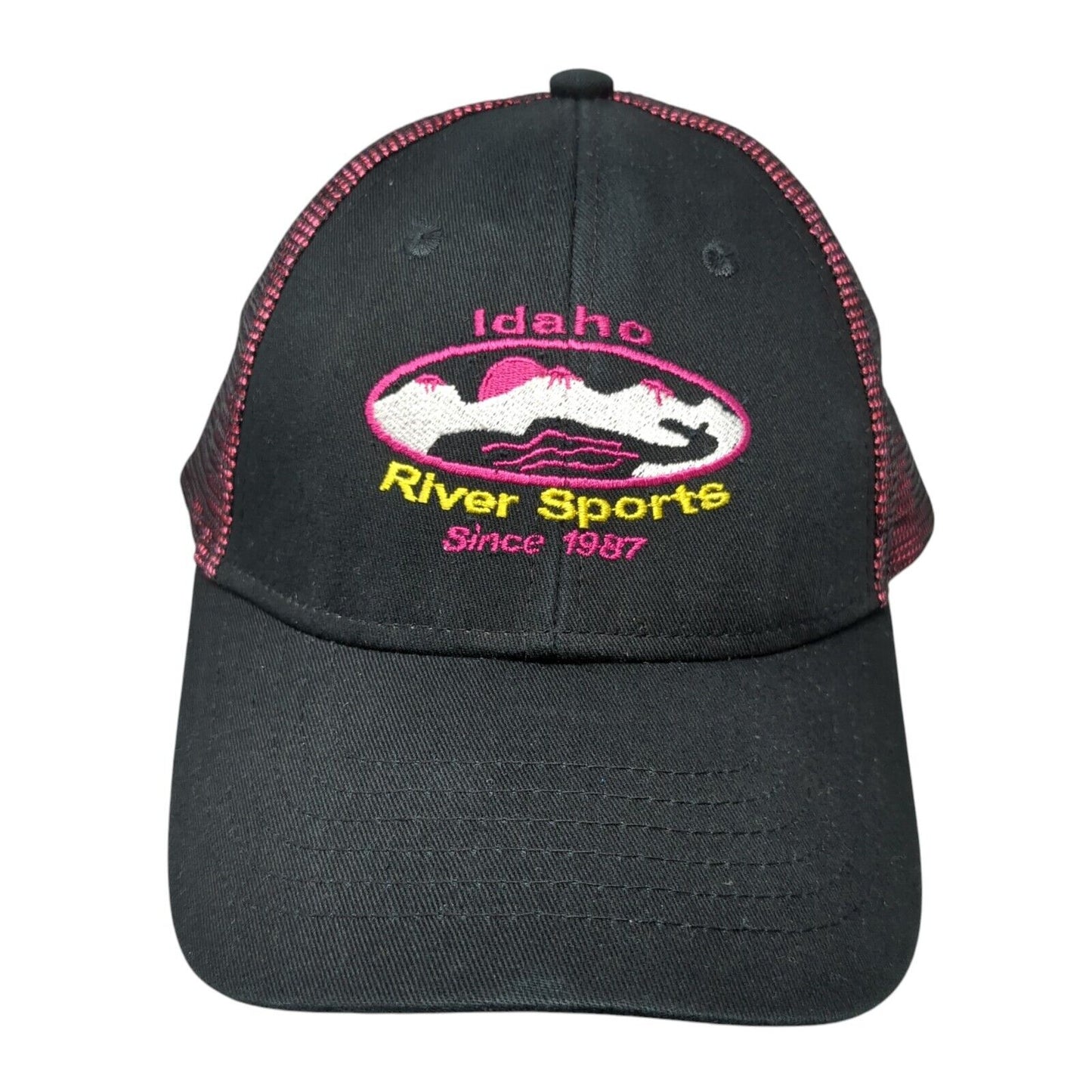 Idaho River Sports Snapback Mesh Back Trucker Hat Multi One Size Hit Wear