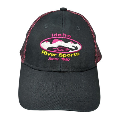 Idaho River Sports Snapback Mesh Back Trucker Hat Multi One Size Hit Wear