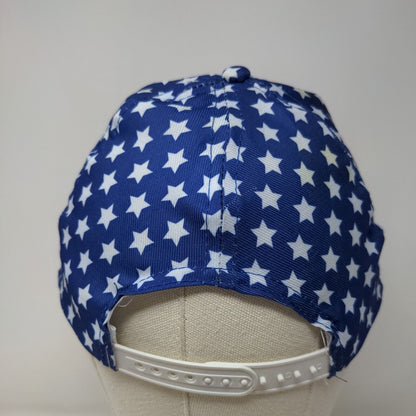 Unbranded Men's Patriotic Snapback Mesh Back Hat Stars Stripes Multicolor