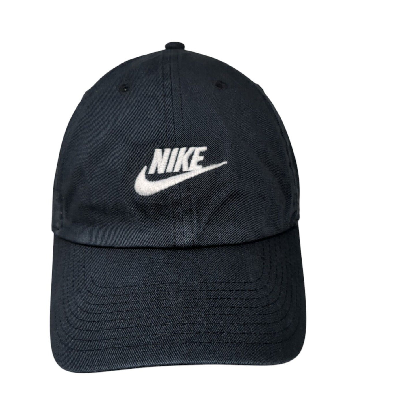 Nike Slideback Hat Blue OSFA Adjustable Embroidered Swoosh Logo Heritage86