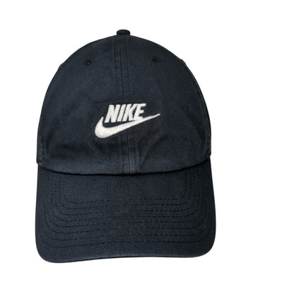 Nike Slideback Hat Blue OSFA Adjustable Embroidered Swoosh Logo Heritage86