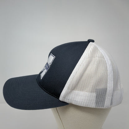 Middleton Snapback Trucker Hat Blue OS Adjustable Mesh Back Pacific Headwear