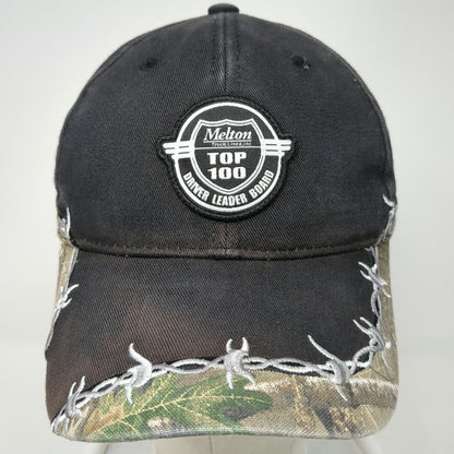 Outdoor Cap Melton Truck Lines Top 100 Baseball Cap Black Camo One Size Hat