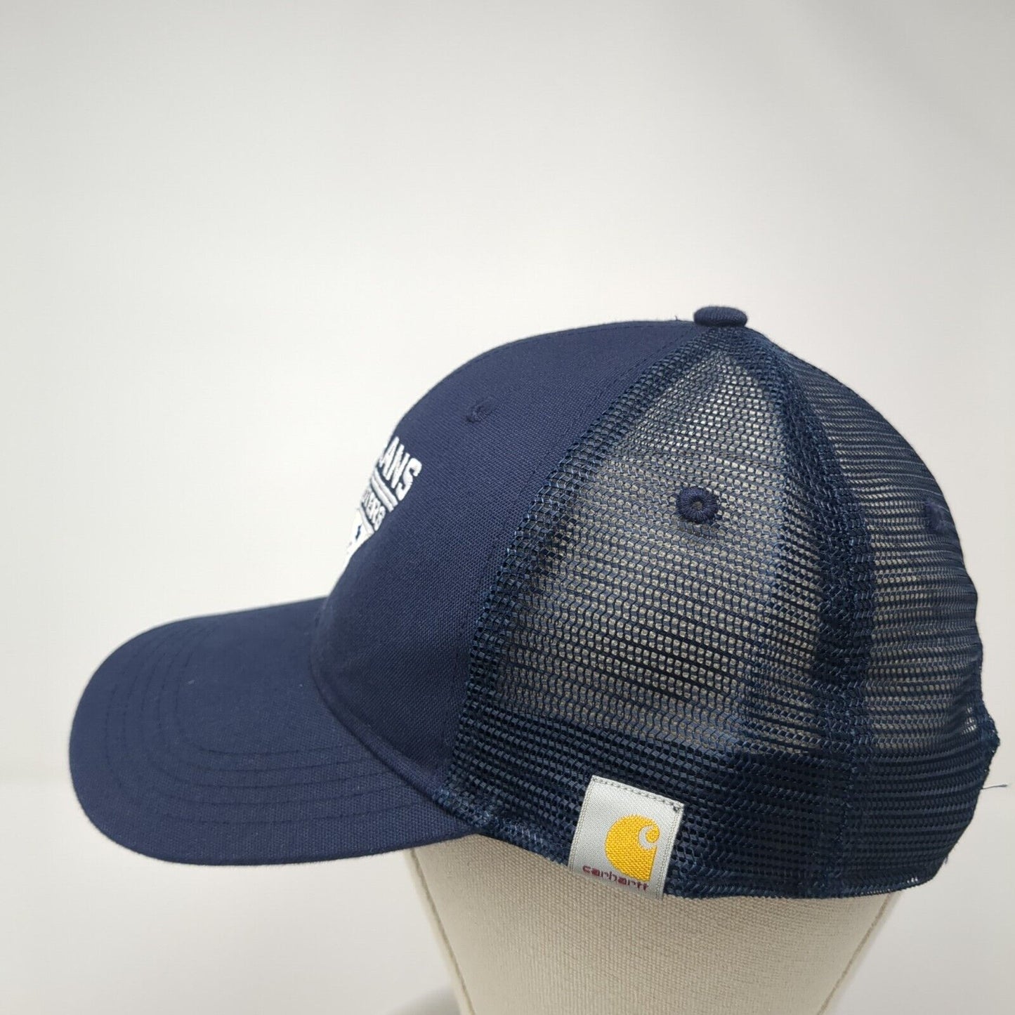 Veterans For Idaho Voters Trucker Hat Blue OS Adjustable Mesh Back Carhartt