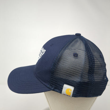Veterans For Idaho Voters Trucker Hat Blue OS Adjustable Mesh Back Carhartt