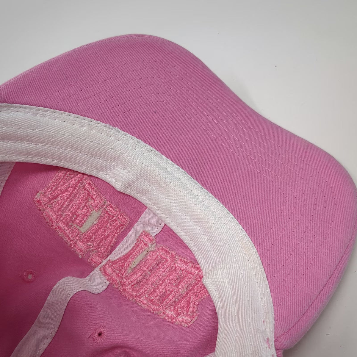Pink One Size Baseball Cap New York Est 1625 City Cotton Embroidered Hat