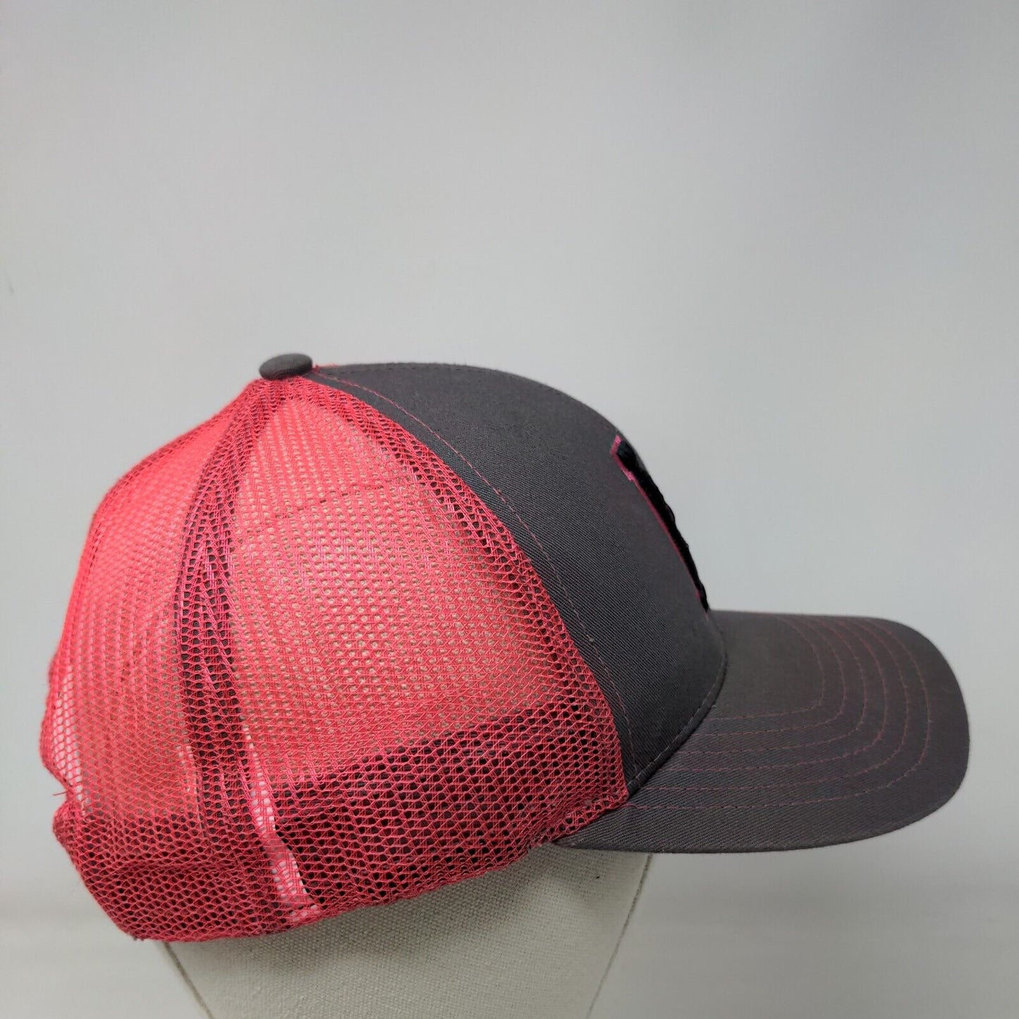 H Initial Ladies Snapback Trucker Hat Multicolor One Size Mesh Back Outdoor Cap
