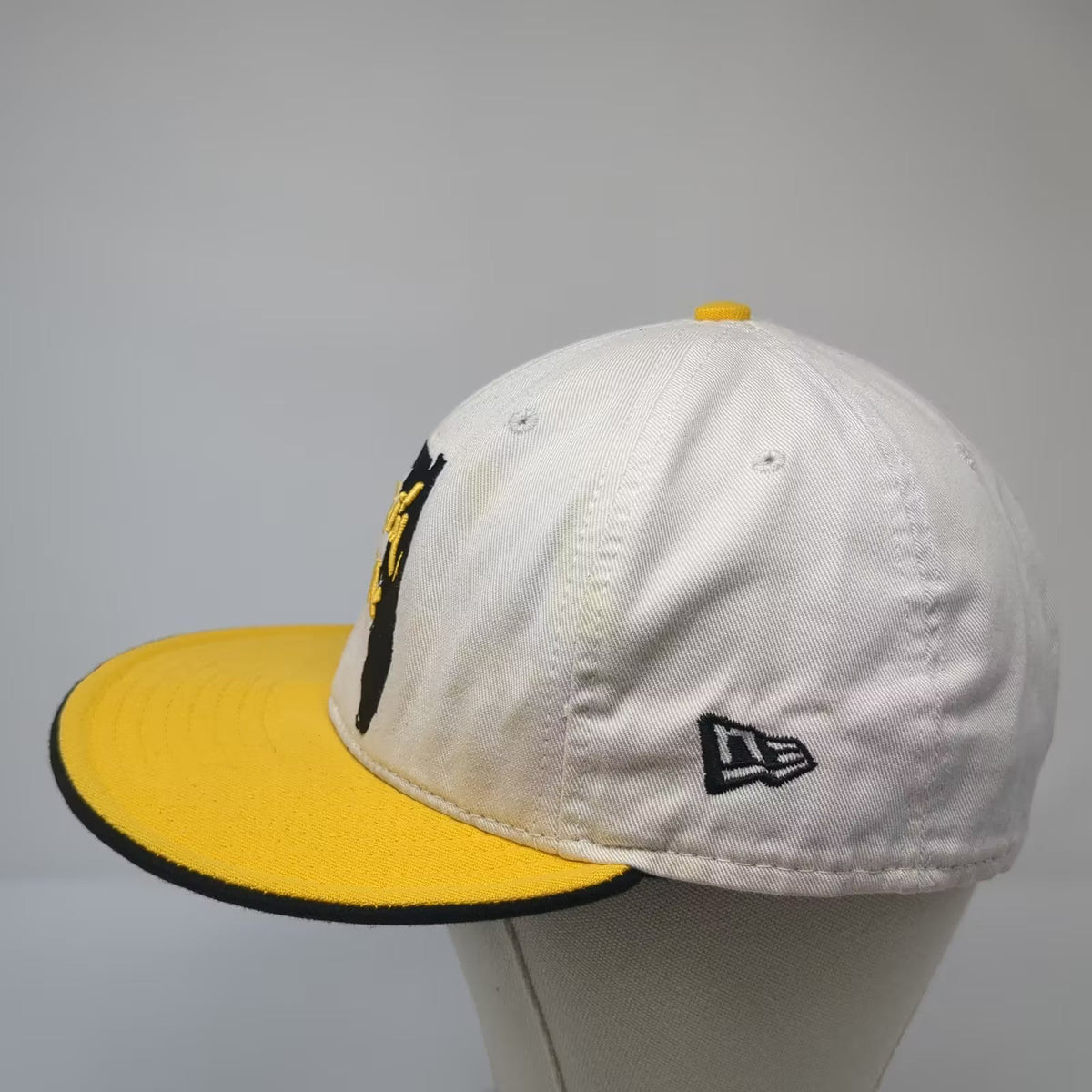 New Era 59FIFTY Florida Where I'm From Fitted Hat White Yellow Size 7 5/8