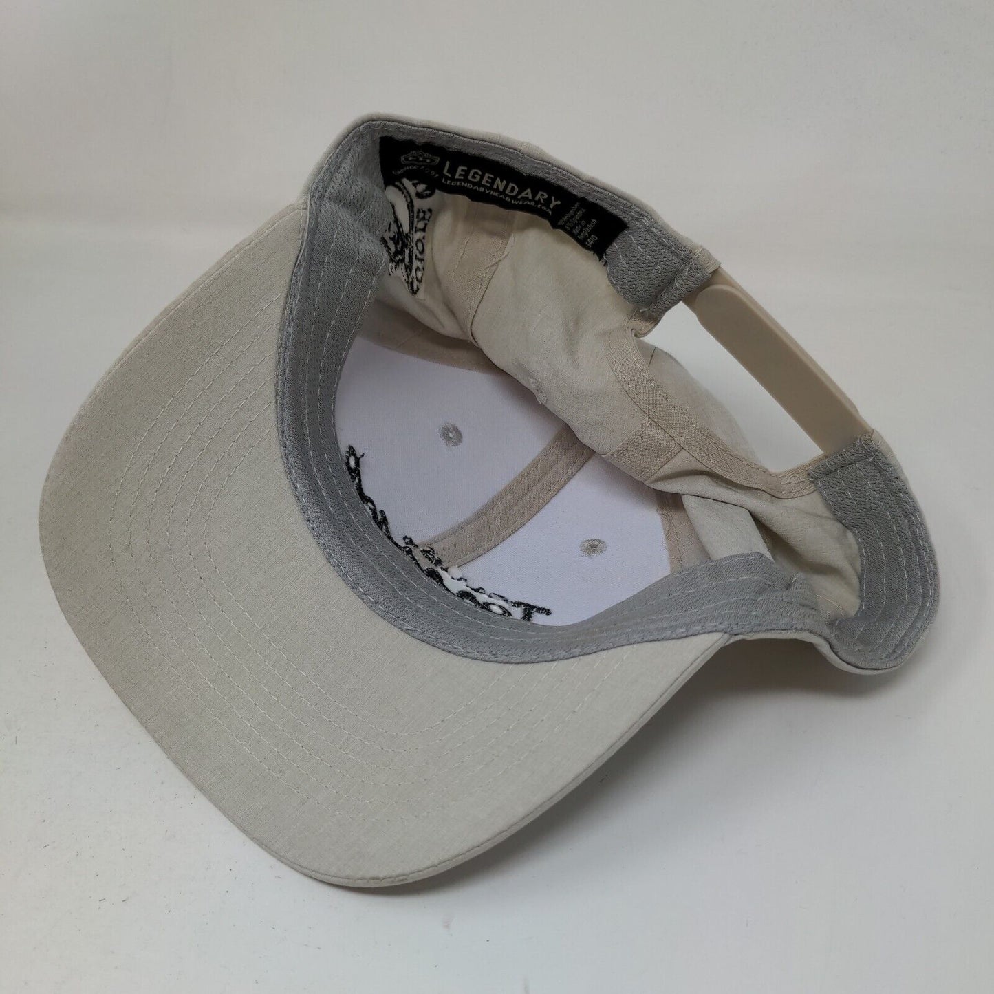 Club Torrino Snapback Hat Tan One Size Embroidered Coyote Crossing