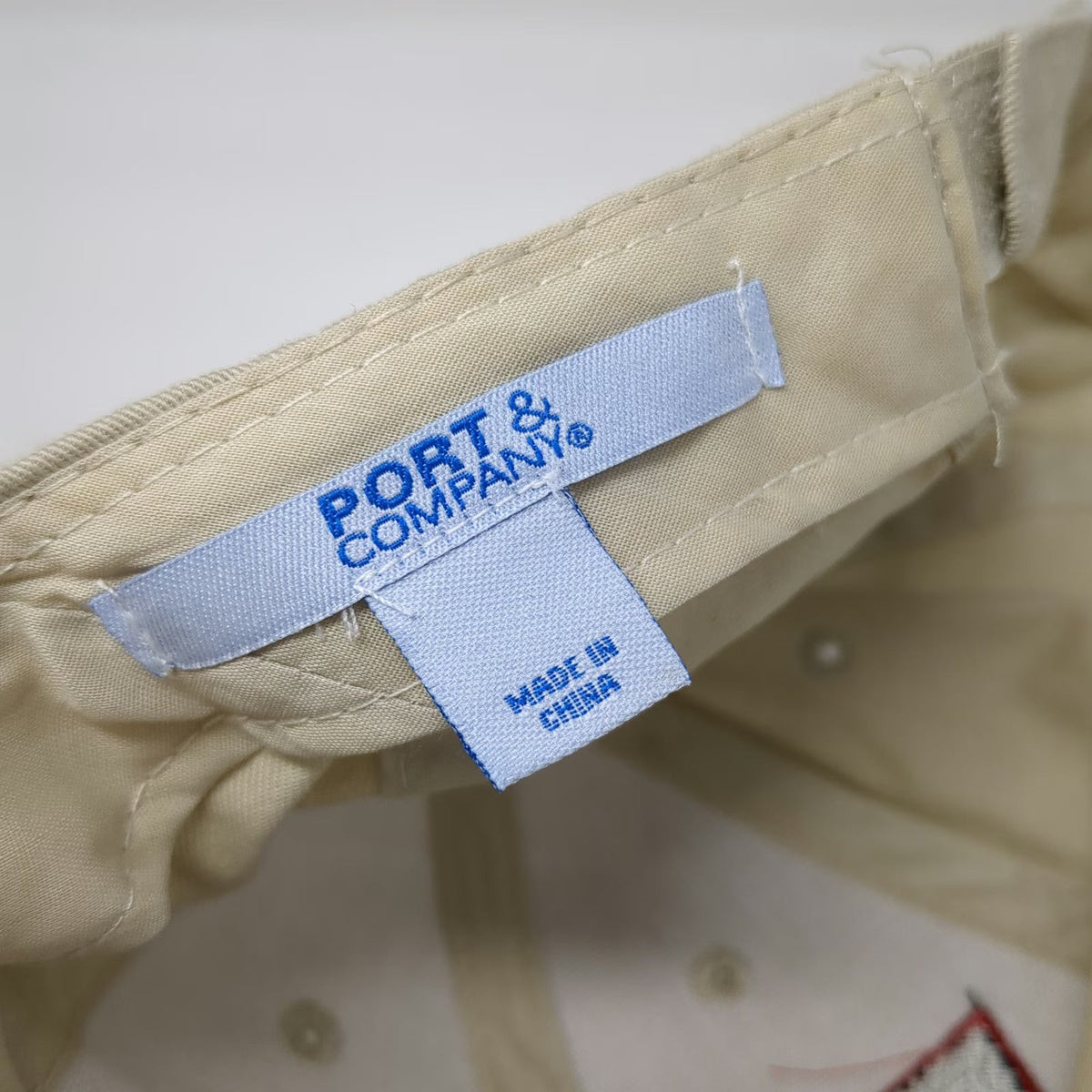Port & Company BWise Bri-Mar Mascot Beige One Size Baseball Cap Hat Strapback