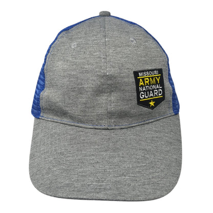 Missouri Army National Guard Snapback Trucker Hat Multi One Size Mesh Back