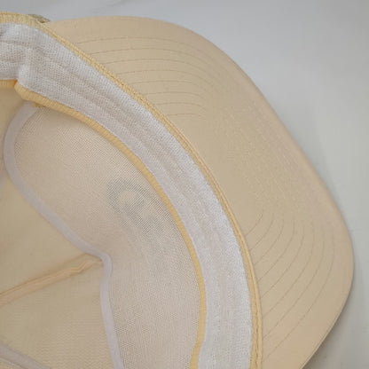 Nissin 5 Panel Beige One Size TCT Trans Continental Transport Rope Hat Slideback