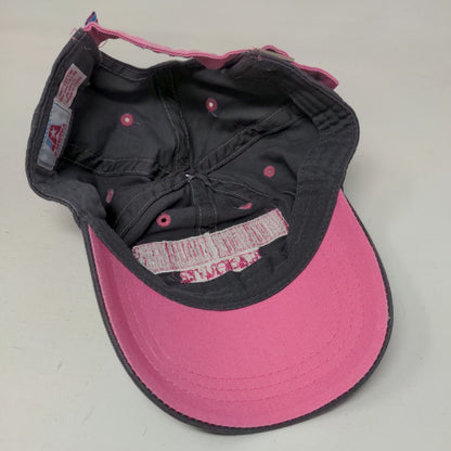 Whitewater Challengers Black River Est. 1994 Slideback Hat Gray OSFA Embroidered
