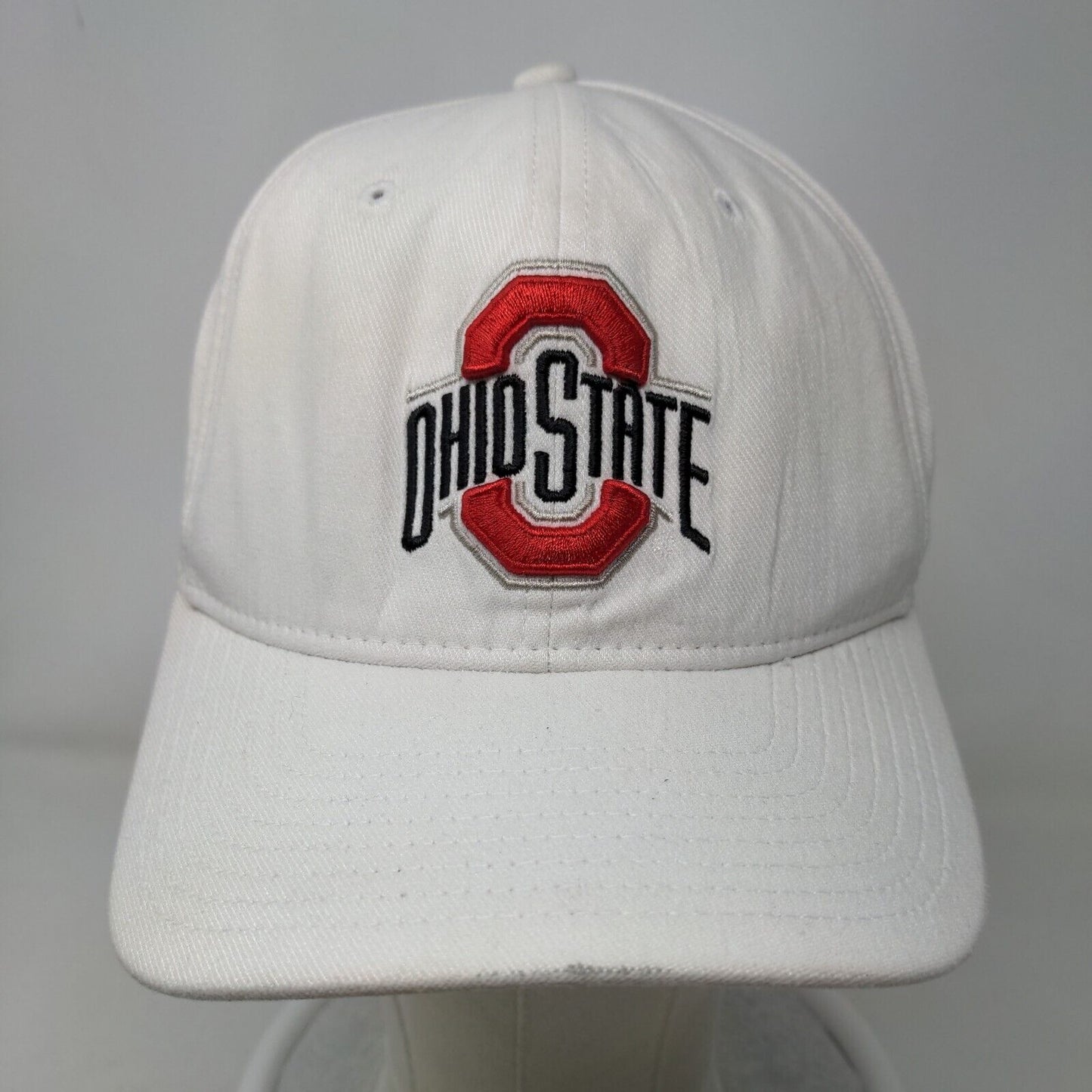 Nike Classic99 Dri Fit Men's Fitted Hat White M/L Ohio State Buckeyes Logo