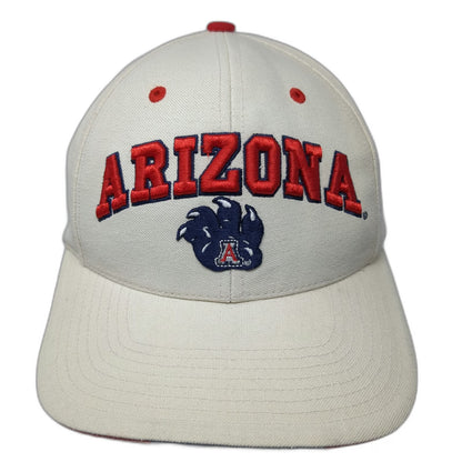 Arizona Wildcats NCAA Twins Enterprise Cap Beige Red Blue One Size Hat Strapback