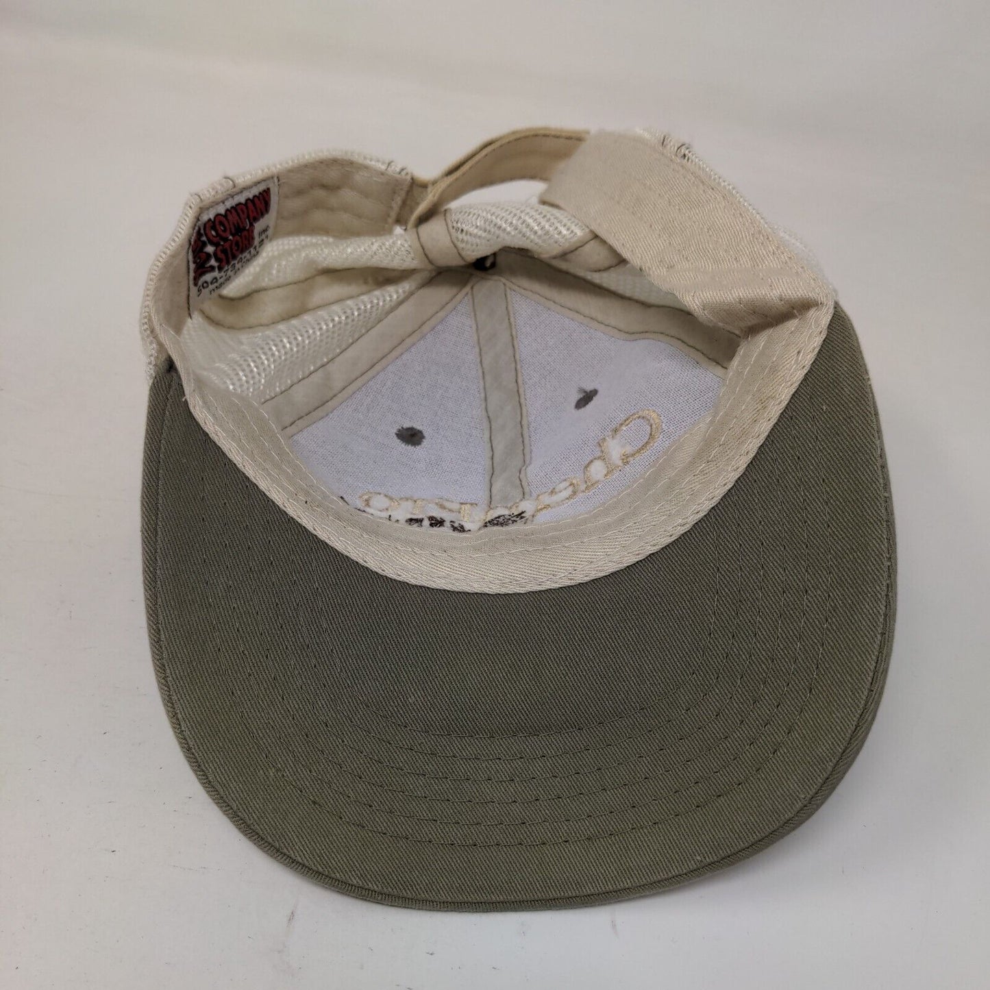 Chem Pro Services Strapback Trucker Hat Tan One Size Colorblock