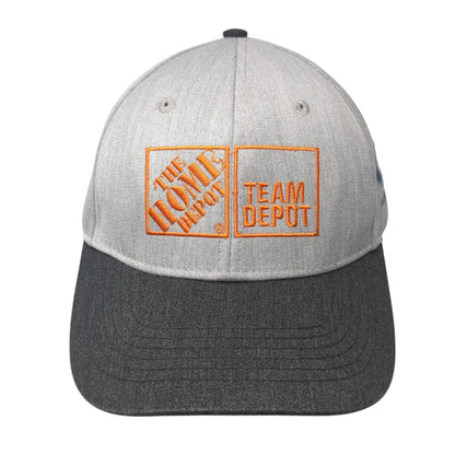 The Home Depot Snapback Hat Gray One Size Adjustable CA Technologies