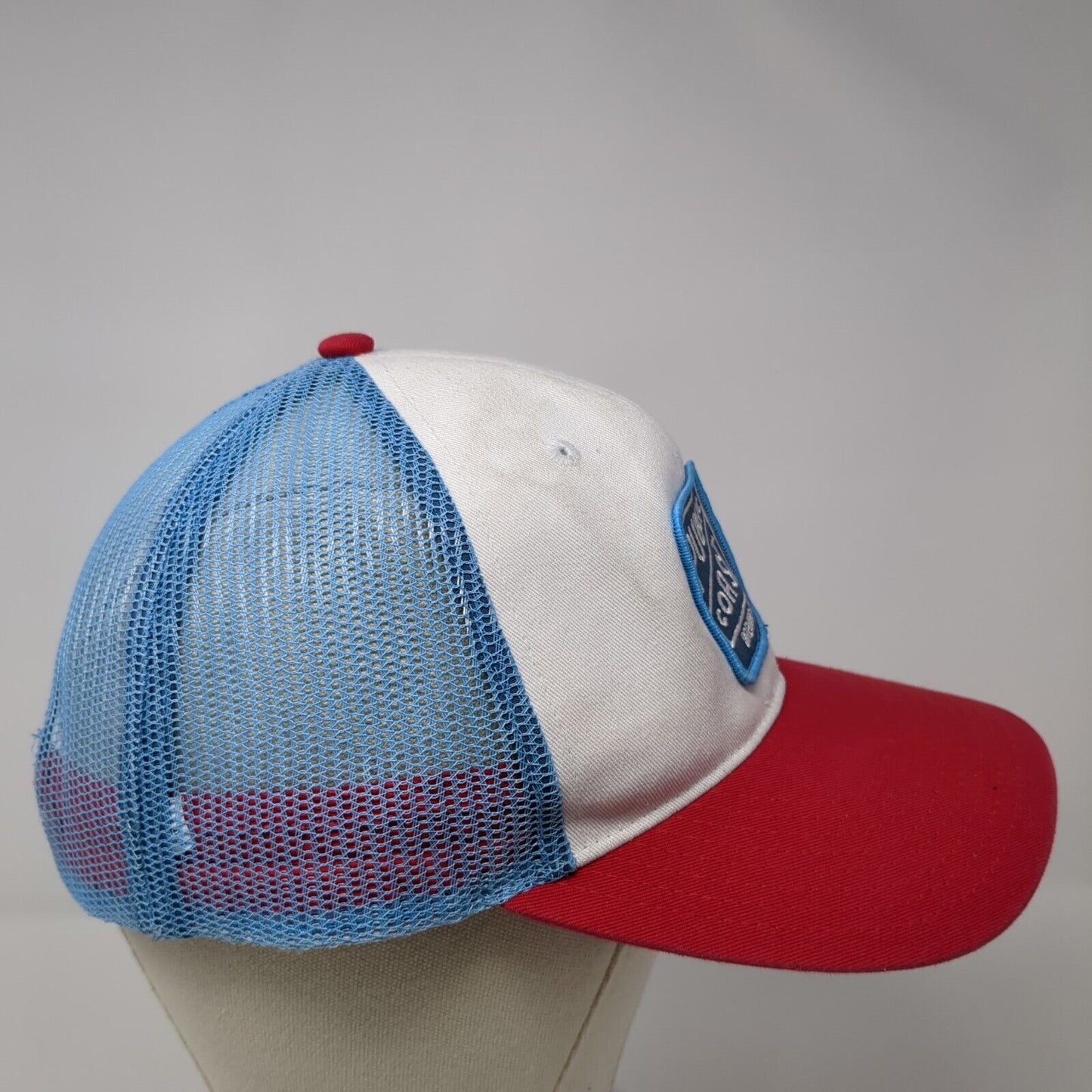 Public Coast Brewing Co Snapback Trucker Hat Multi One Size Adjustable Mesh Back