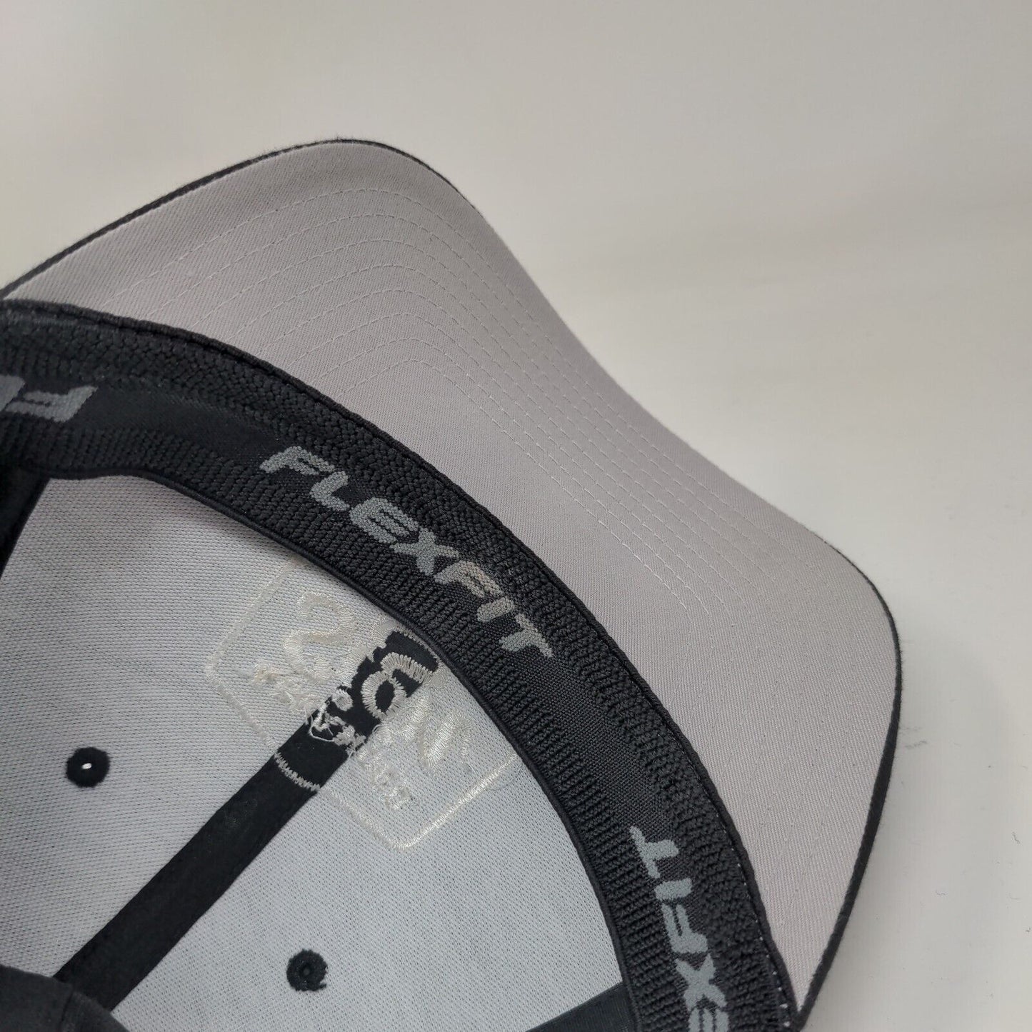 Advanced Sign Fitted Hat Black S/M Flexfit Embroidered 6 Panel Port Authority