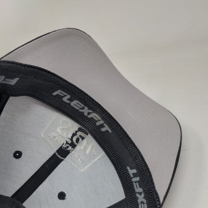 Advanced Sign Fitted Hat Black S/M Flexfit Embroidered 6 Panel Port Authority