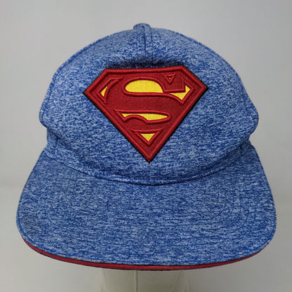 Superman Boy's Snapback Hat Blue Size OS Embroidered Logo DC Comics