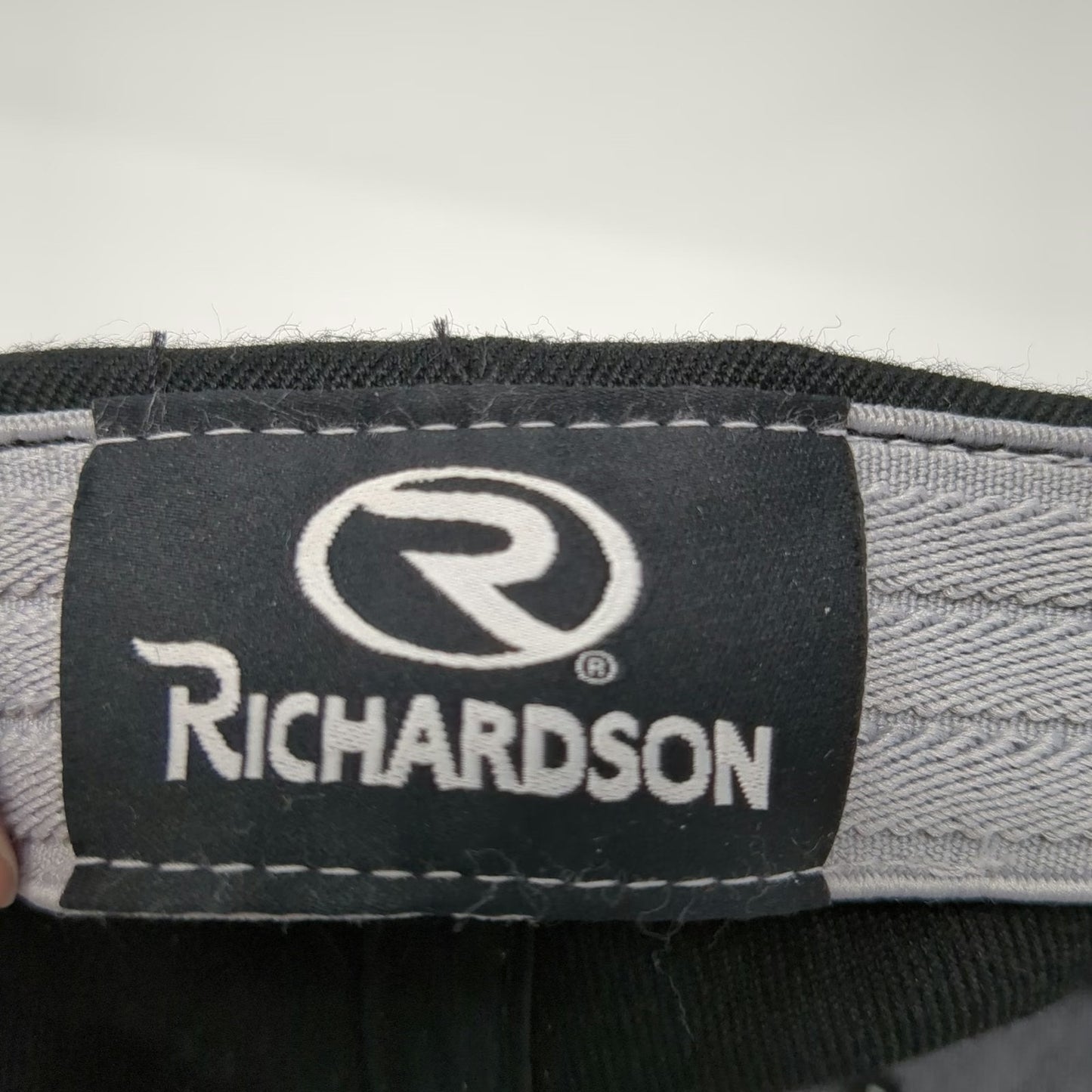 Richardson Baseball Cap Black S/M Fitted Tiger AF Mascot Pro 585 Acrylic hat