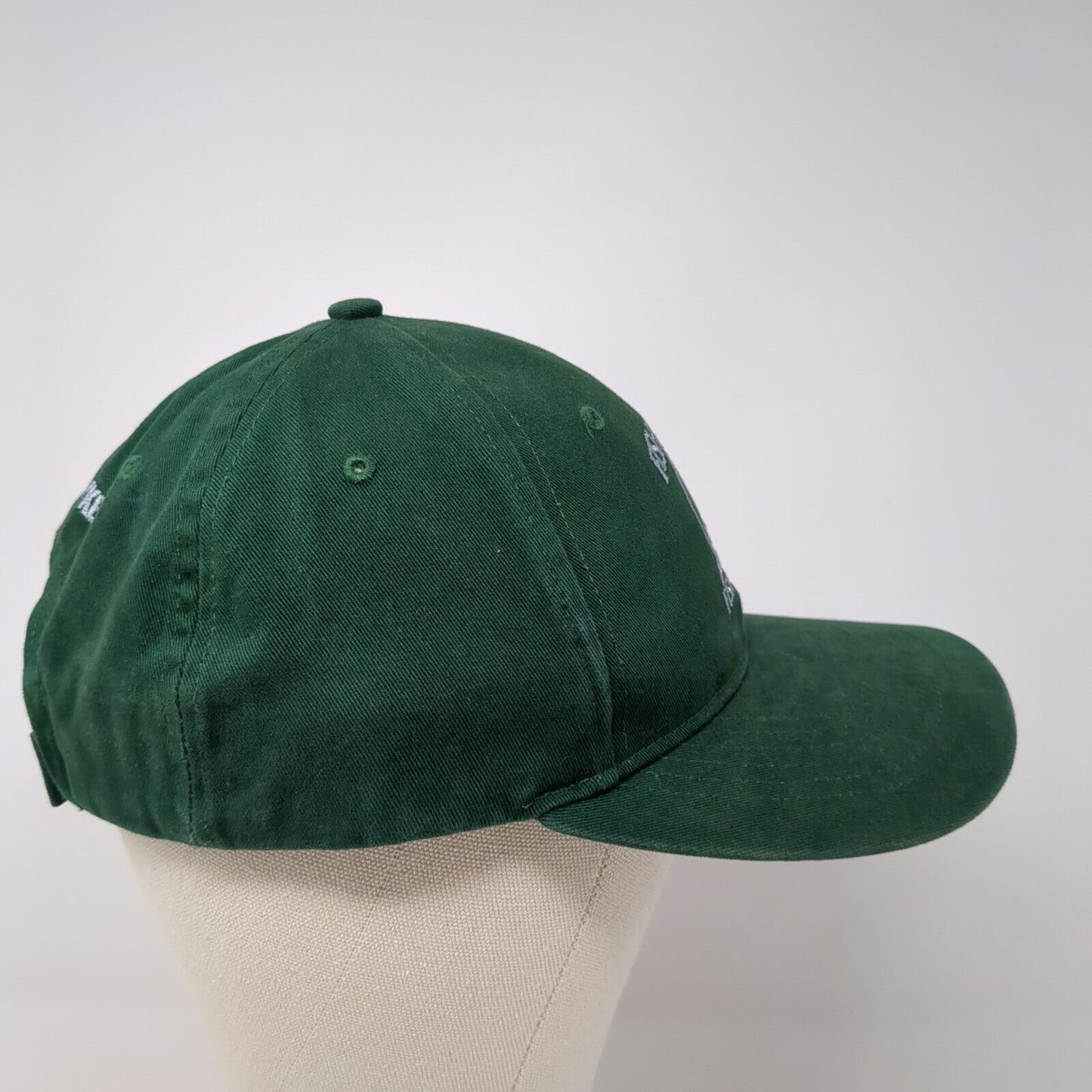 Fishhawk Fisheries Strapback Hat Green One Size Embroidered Astoria/Kenai