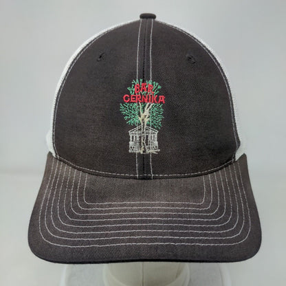Bar Gernika Snapback Mesh Back Trucker Hat Black Adjustable Richardson