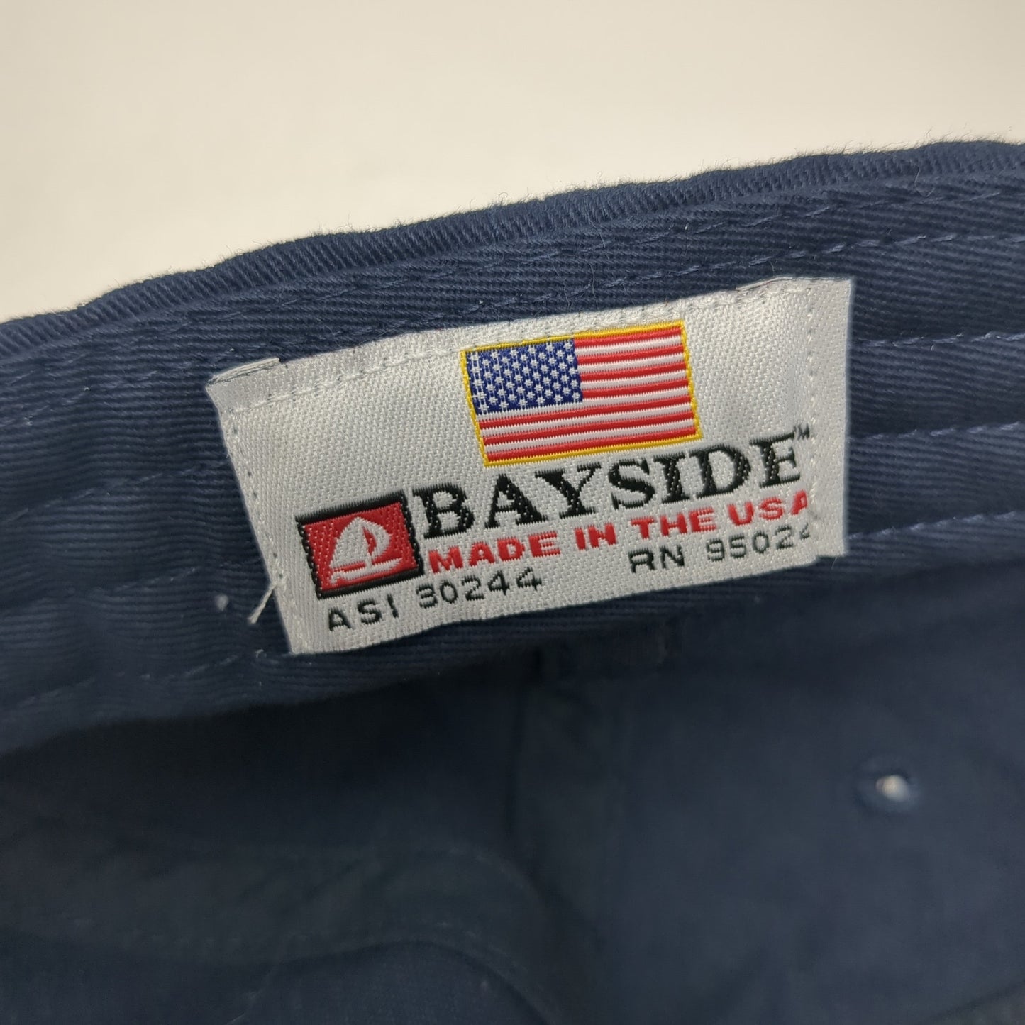 Dental Arts Group Slideback Baseball Cap Blue One Size Adjustable Bayside
