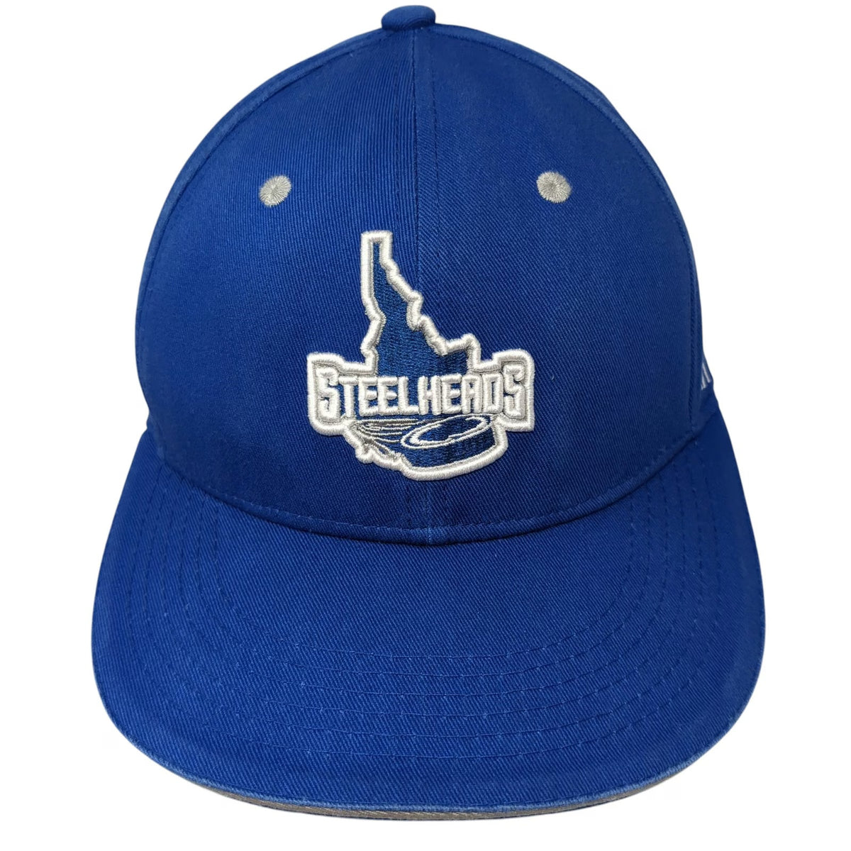 Melonwear Snapback Blue One Size Idaho Steelheads Hockey Credit Union Cotton Hat