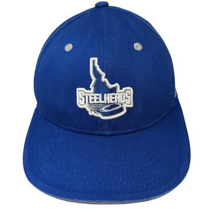 Melonwear Snapback Blue One Size Idaho Steelheads Hockey Credit Union Cotton Hat