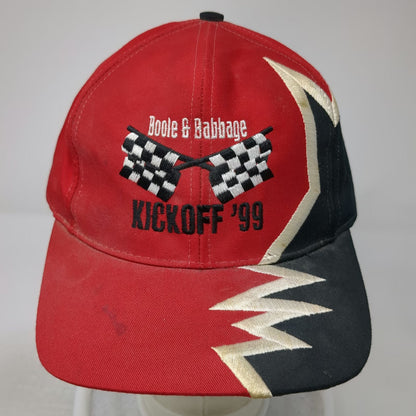 Kati Baseball Cap Red Black One Size Boole & Babbage Kickoff 99 Racing Hat