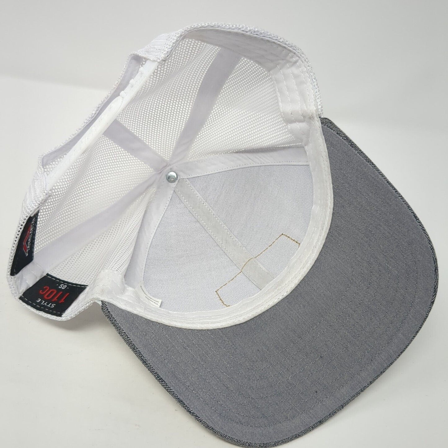 Idaho Livin Patch Snapback Trucker Hat Gray One Size Pacific Headwear