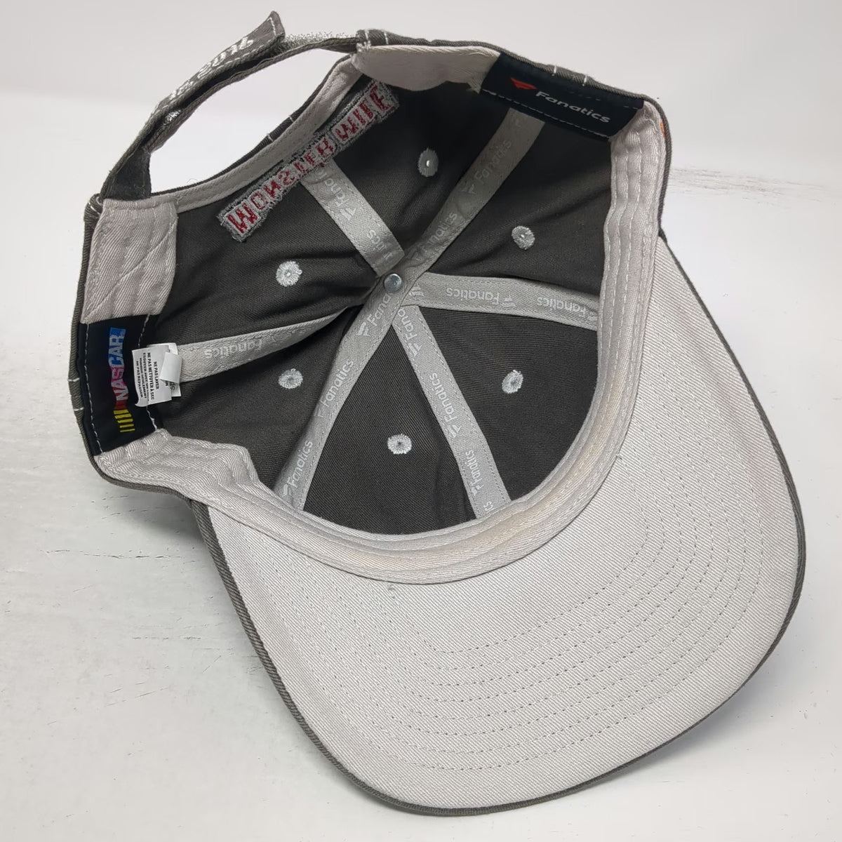 Fanatics Baseball Cap Gray One Size Strapback AAA 400 Drive for Autism Dover hat