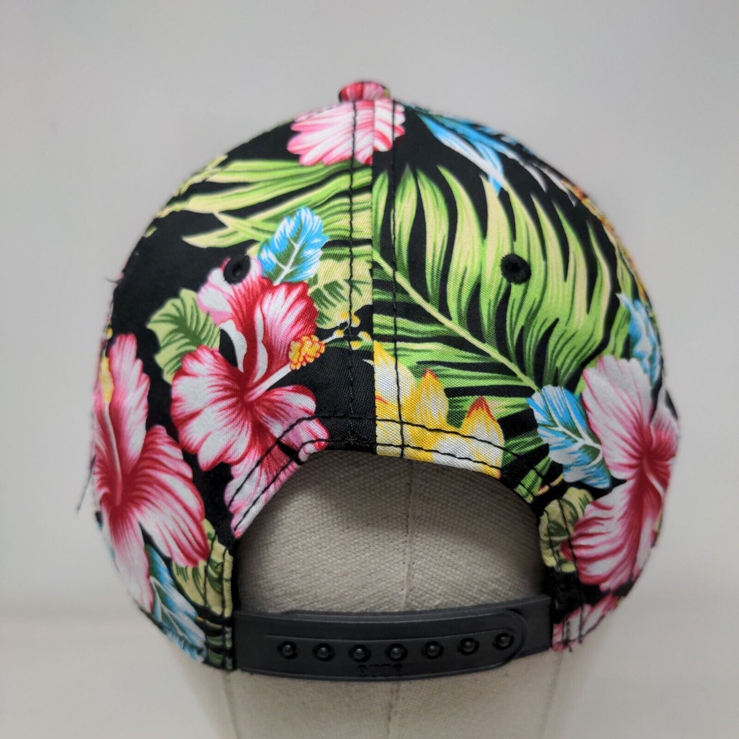 Liquid Therapy Snapback Hat Multicolor OSFM Adjustable Floral Print Otto