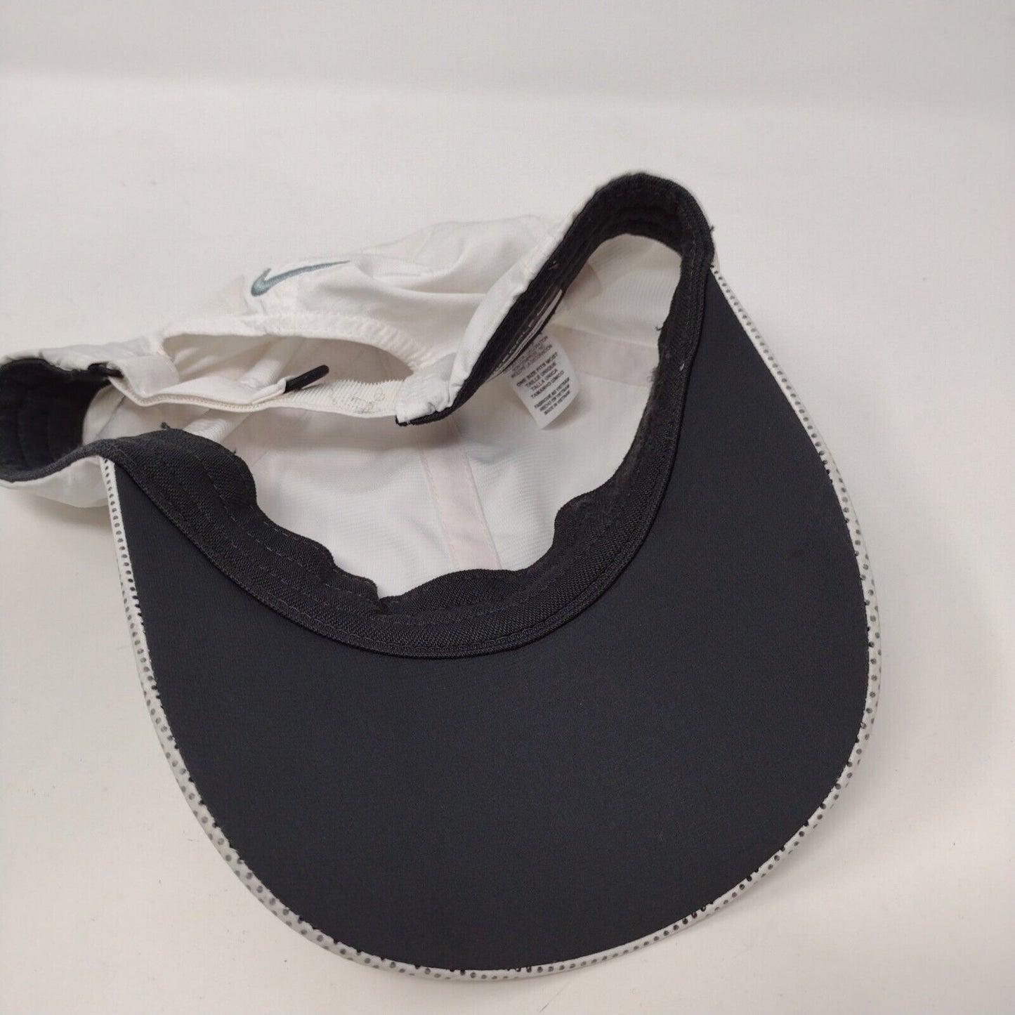 Nike Golf Strapback Hat Multi OSFM Adjustable Polka Dot Swoosh 6 Panel