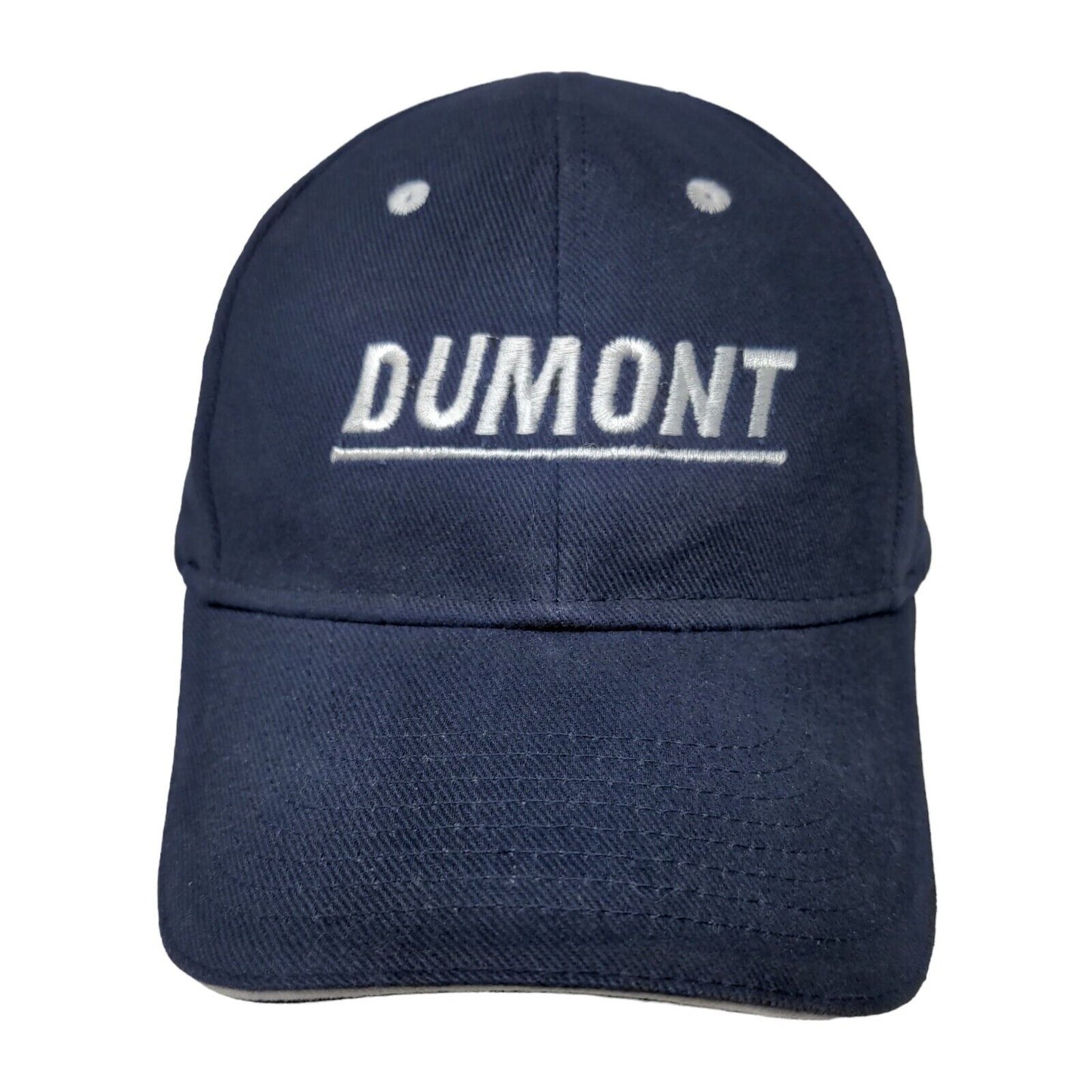 Dumont Strapback Hat Blue OSFM Embroidered 6 Panel Otto Collection