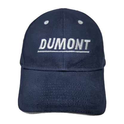 Dumont Strapback Hat Blue OSFM Embroidered 6 Panel Otto Collection