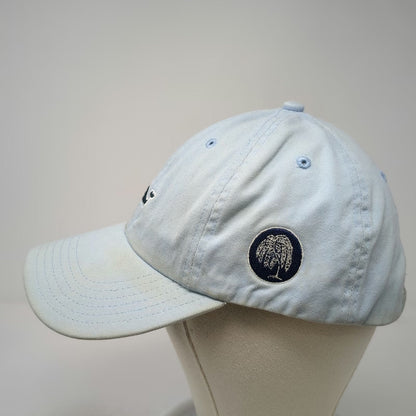 Vineyard Vines Baseball Cap Blue OSFM Whale Logo Palm Tree Slideback Hat Cotton